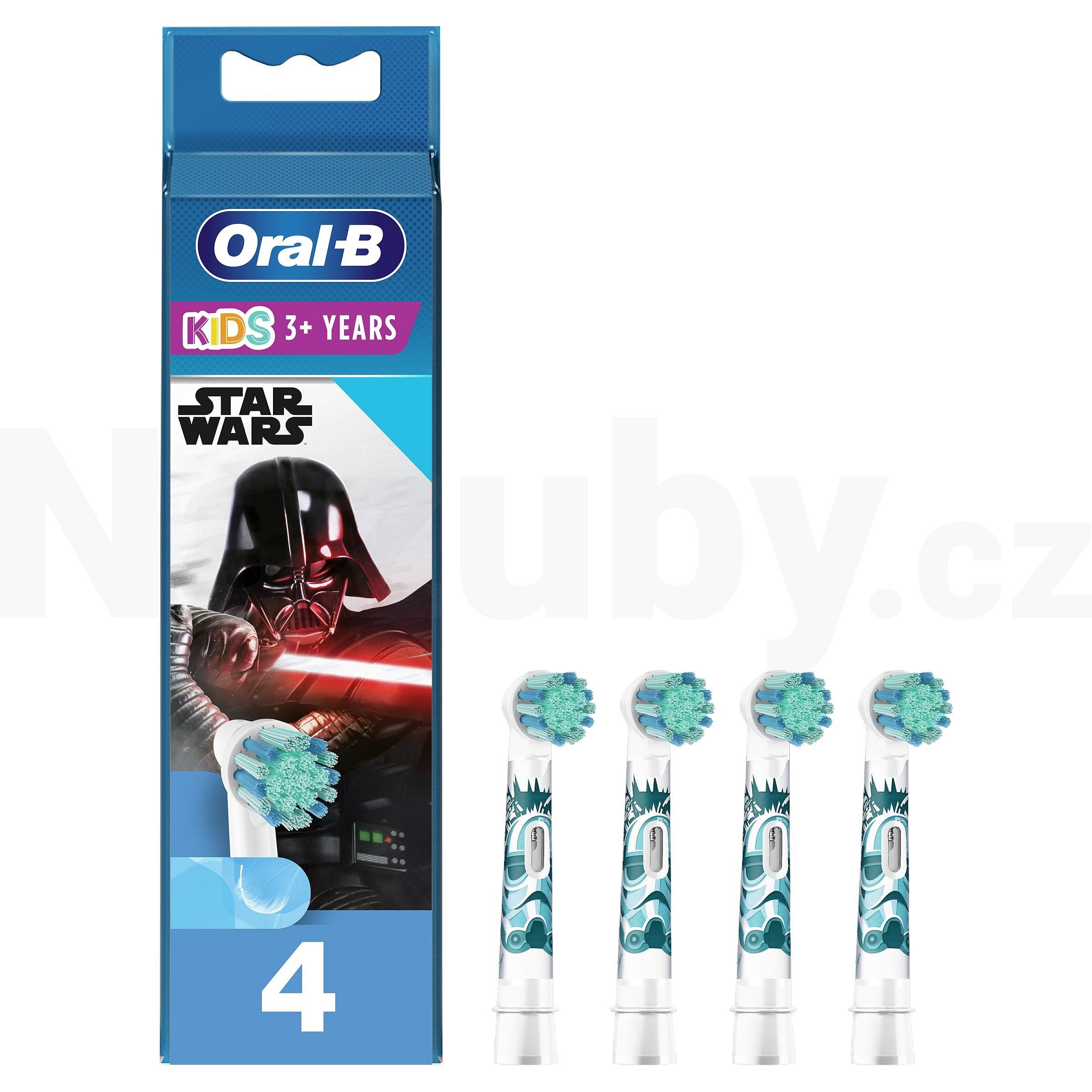 Oral-B Rainbow EB 10-4 Star Wars náhradní hlavice 4 ks