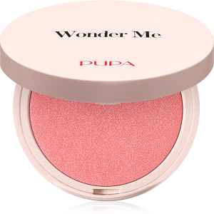 PUPA Milano Wonder Me Natural Effect Blush kompaktní tvářenka pro přirozený vzhled odstín 007 Good Vibes - Matt 4 g