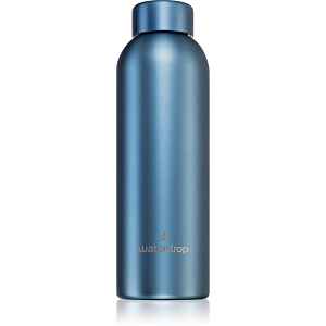Waterdrop Thermo Steel Metal nerezová láhev na vodu barva Blue Brushed 1 ks