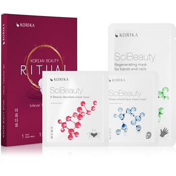 KORIKA Korean Beauty Ritual Intense Hydration sada pleťových masek