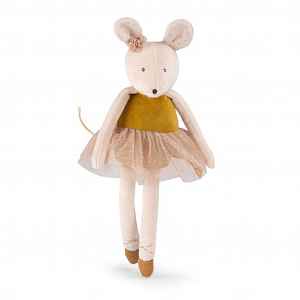 Moulin Roty Plyšová myška Golden