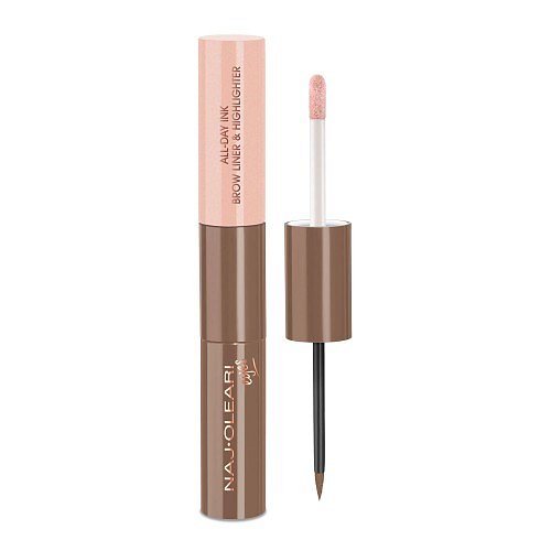 Naj-Oleari All-day Ink Brow Liner & Highlighter 01 blondes 2,8 ml + 3,1 ml