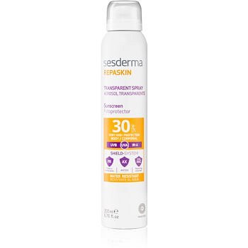 Sesderma Repaskin transparentní sprej na opalování SPF 30 200 ml