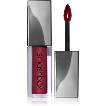 Smashbox Always on Metallic Matte Lipstick dlouhotrvající matná tekutá rtěnka odstín Vino Noir 4 ml