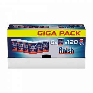 FINISH All-in-1 Max Mega box 120 ks