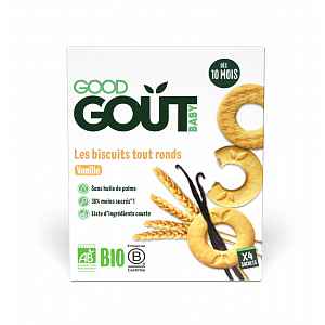 Good Gout Vanilková kolecka BIO 80g 10M