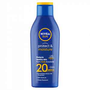 NIVEA SUN Hydratační mléko na opalování OF20 200ml