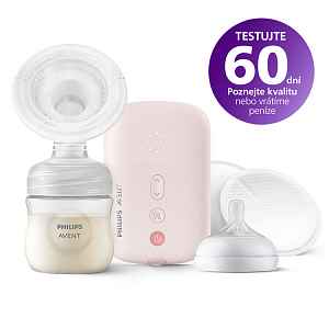 PHILIPS AVENT Odsávačka mateřského mléka Natural elektronická Single