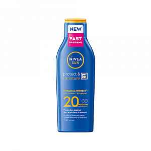 NIVEA SUN Hydratační mléko na opalování OF20 200ml