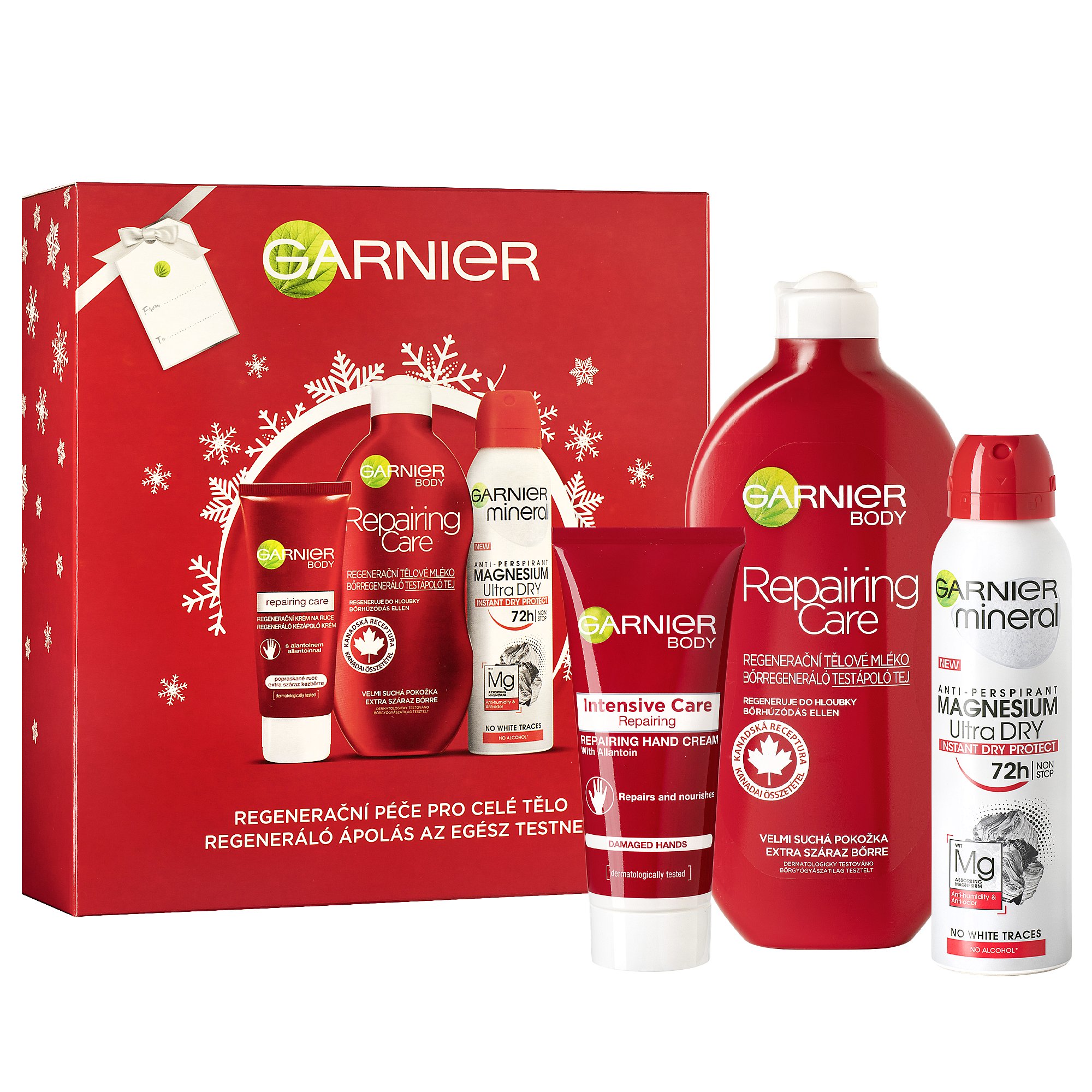 Garnier Body regenerační péče pro celé tělo dárková sada