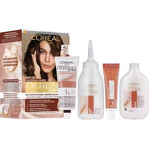 L’Oréal Paris Excellence Universal Nudes permanentní barva na vlasy odstín 4U 1 ks