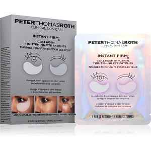Peter Thomas Roth Instant FIRMx Collagen Infusion Tighteneing Eye Patches zpevňující gelové polštářky pod oči 1 ks