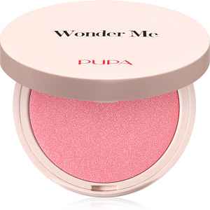 PUPA Milano Wonder Me Natural Effect Blush kompaktní tvářenka pro přirozený vzhled odstín 006 First Kiss - Radiant 4 g