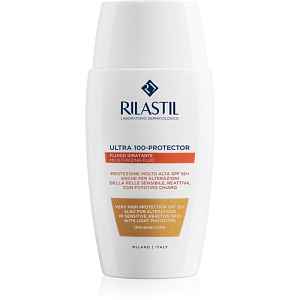 Rilastil Ultra 100-Protector ochranný tónovaný fluid na obličej SPF 50+ 50 ml