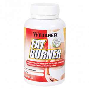 Weider, Fat Burner with Green Tea, 300 kapslí