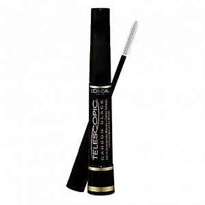 L´Oreal Paris Mascara Telescopic Carbon Black  8ml Odstín Carbon Black černá