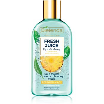 Bielenda Fresh Juice Pineapple micelární voda pro rozjasnění pleti 500 ml