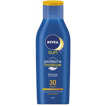 NIVEA SUN Hydratační mléko na opalování OF30 200ml