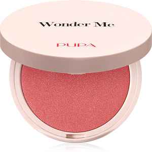 PUPA Milano Wonder Me Natural Effect Blush kompaktní tvářenka pro přirozený vzhled odstín 005 Deep Passion - Matt 4 g