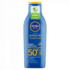 NIVEA SUN Hydratační mléko na opalování OF50 200ml