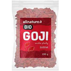 Allnature Goji sušené BIO 100 g