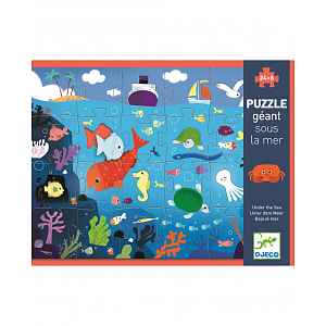Djeco Velké puzzle Moře - 24 pcs