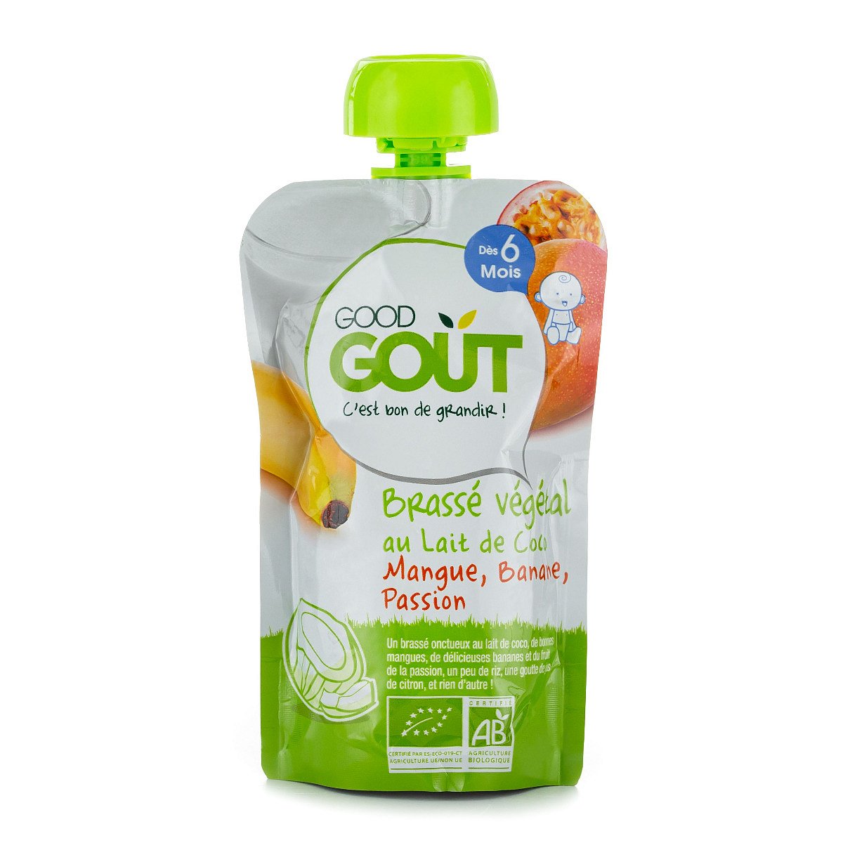 Good Gout Jogurt kokos.+mang+ban.+marak.BIO90g 12M