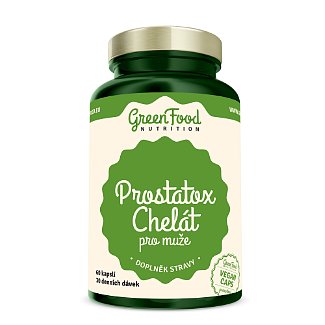 GreenFood Nutrition Prostatox Chelát pro muže 60cps