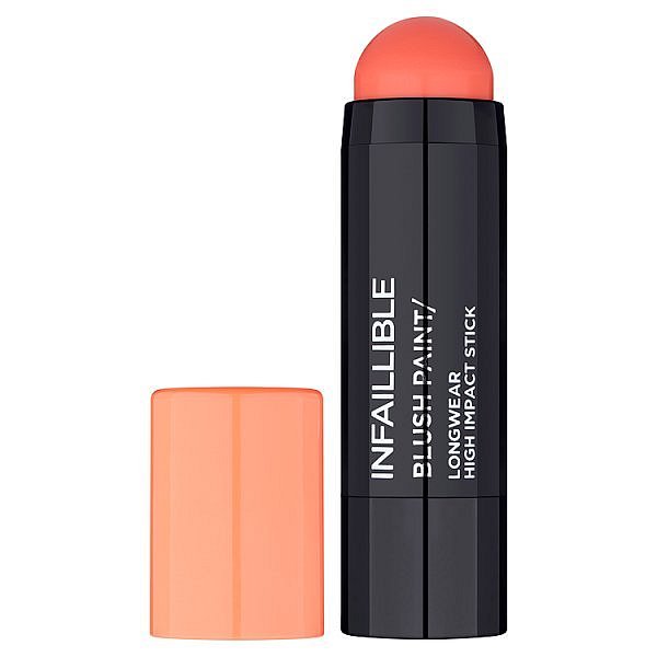 L'Oréal Paris Infallible Blush paint krémová tvářenka  400 Oranžová