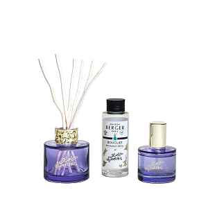Maison Berger Paris Dárková sada mini difuzér Lolita Lempicka fialový + náplň a bytový sprej Lolita Lempicka
