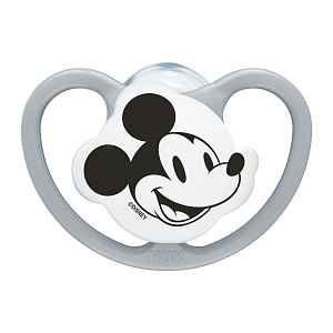 NUK Perfect Match Air Dudlík Disney Mickey 0–6m box 1 ks grey