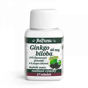 MedPharma Ginkgo biloba 60mg Forte 37 tobolek