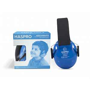 HASPRO Hearing Protection KIDS sluchátka na uši, modrá