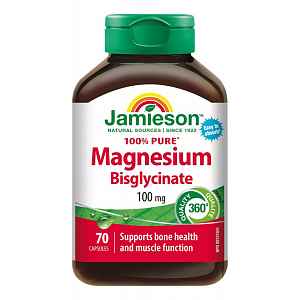 Jamieson Hořčík bisglycinát 100 mg 70 kapslí