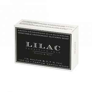 LILAC Antibakteriální glycerínová mycí kostka 100 g