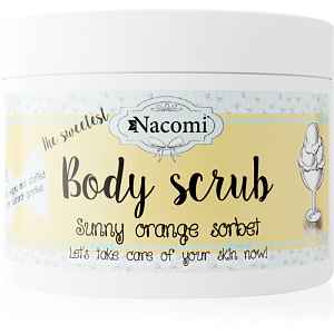 Nacomi The Sweetest Sunny Orange Sorbet tělový peeling 200 g