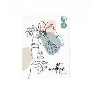 Nadotec Tajemství Punčochové kalhoty diskrétní 15 DEN vel. 4L 1 ks černé