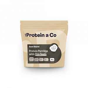 Protein a Co Proteinová kaše s chia 480 g Sweet natural