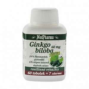 MedPharma Ginkgo biloba 60mg Forte 67 tobolek