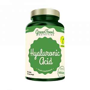 GreenFood Nutrition Kyselina Hyaluronová 60cps