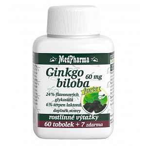 MedPharma Ginkgo biloba 60mg Forte 67 tobolek