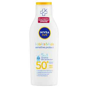 NIVEA SUN Dětské mléko opalov. Sensit. OF50+ 200ml
