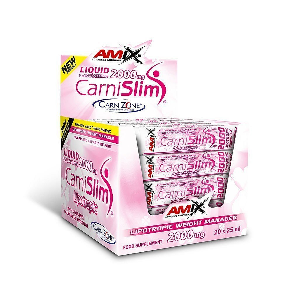 Amix CarniSlim Fresh Lime, 20x25ml