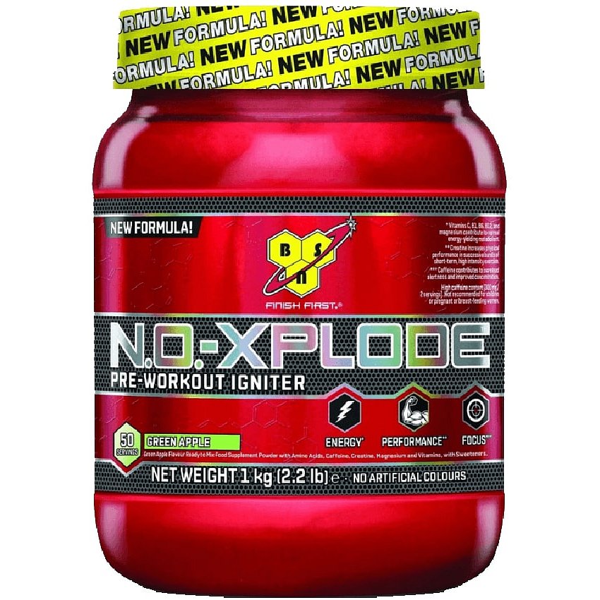 BSN N.O. Xplode 3.0 fruit punch 1000g