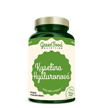 GreenFood Nutrition Kyselina Hyaluronová 60cps