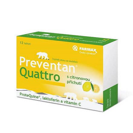 Preventan Quattro s citr.přích.12tbl.