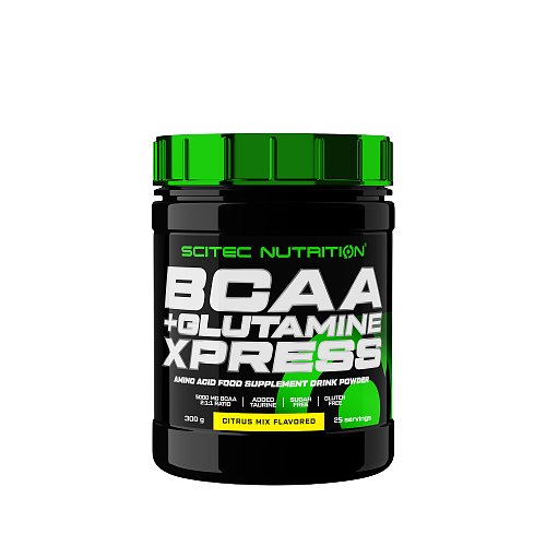 SciTec Nutrition BCAA + Glutamine Xpress citrus mix 300 g