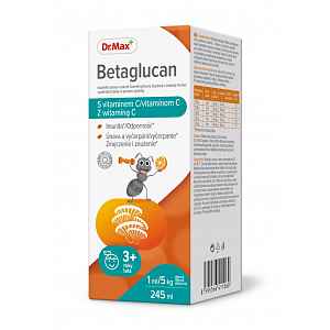 Dr.Max Betaglukan + vitamin C 245 ml