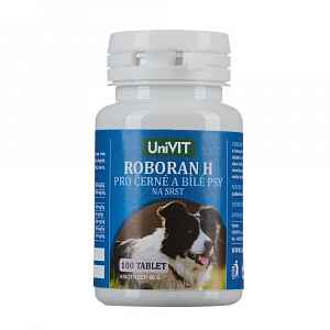 Roboran H pro psy Černé a Bílé 100tbl