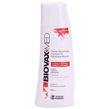 L’biotica Biovax Med stimulující šampon pro růst vlasů a posílení od kořínků 200 ml